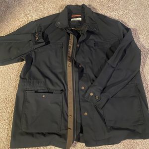 Tommy Bahama large black coat